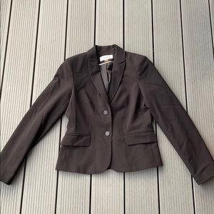 Calvin Klein black woman blazer. Size 2P